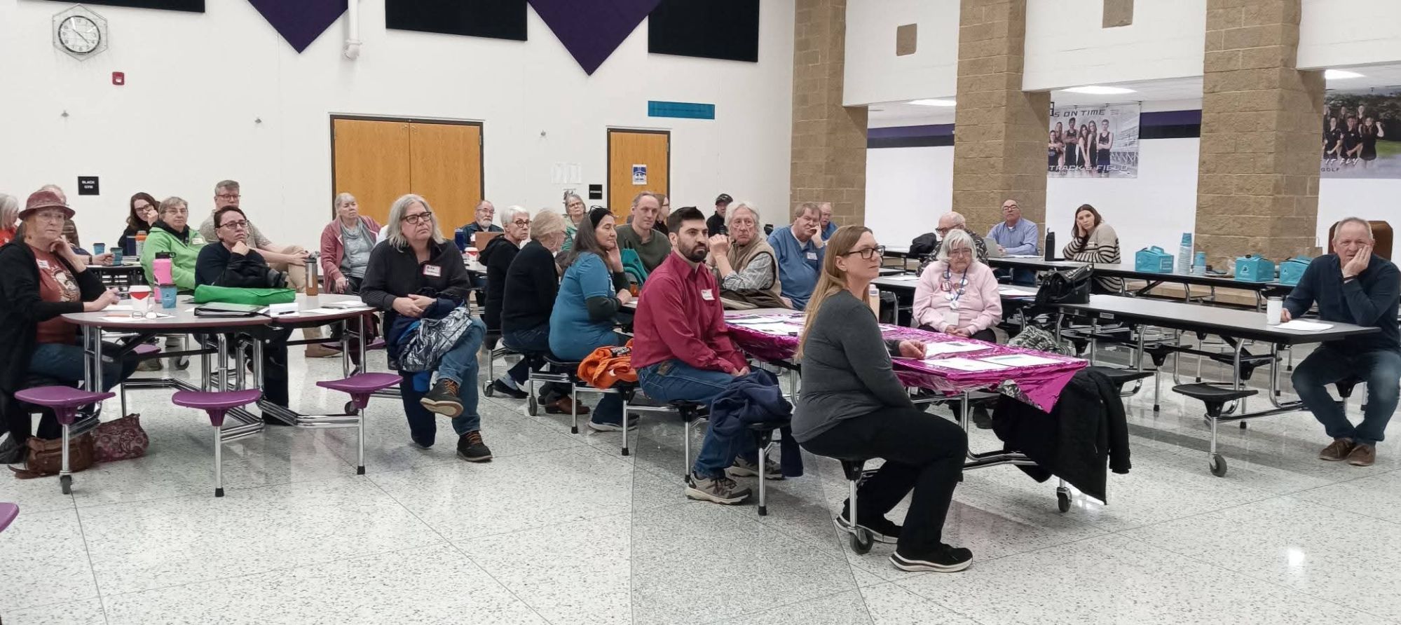 Ben Wieman at the District 17 DFL Convention